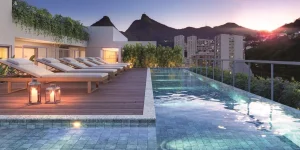 Piscina-Vista-Entardecer-Lar-233-Reserva-Bosque-Laranjeiras