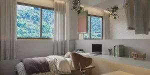 Quarto-Apartamento-Céu-Laranjeiras-Rio-de-Janeiro