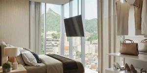 Suíte-Apartamento-Céu-Laranjeiras-Rio-de-Janeiro